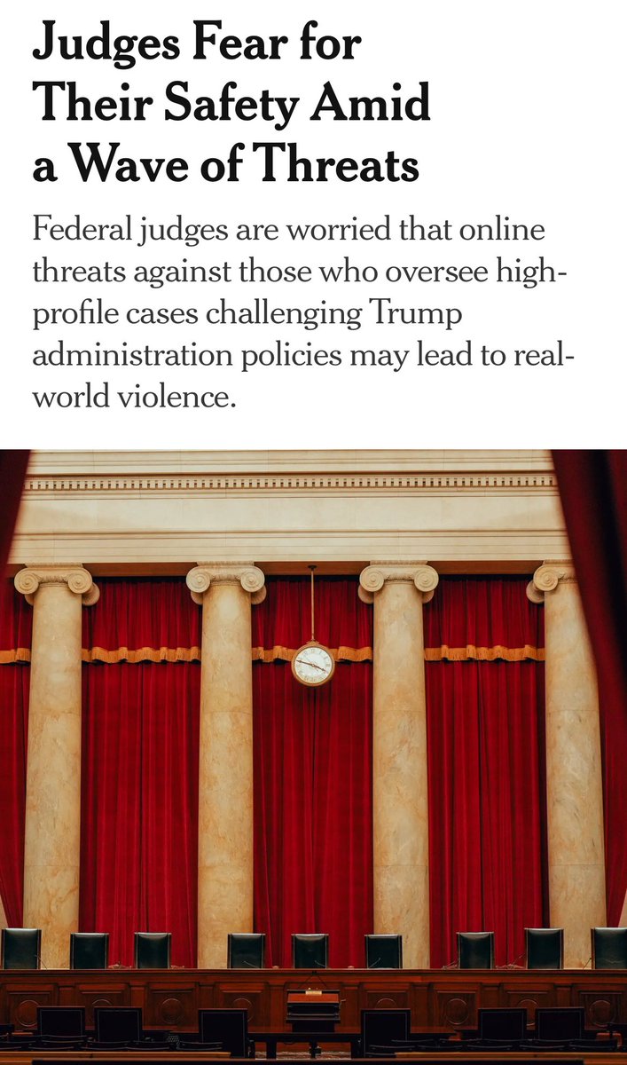 “We don’t have the power of the sword, or the purse…We depend on respect. And the minute you start undermining that respect? Who knows where that might lead.”
-Judge Marjorie Rendell of the U.S. Court of Appeals for the Third Circuit says in <a href="/nytimes/">The New York Times</a> story.