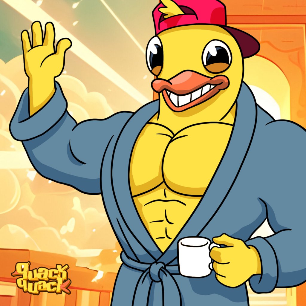 GM! The app is fully back and running strong! 💪

#QuackQuack