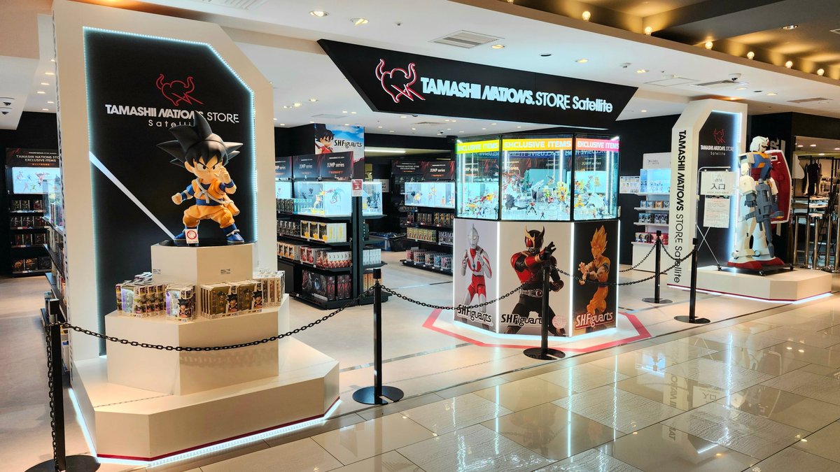 大丸梅田店』で 「TAMASHII NATIONS STORE Satellite in OSAKA 2025