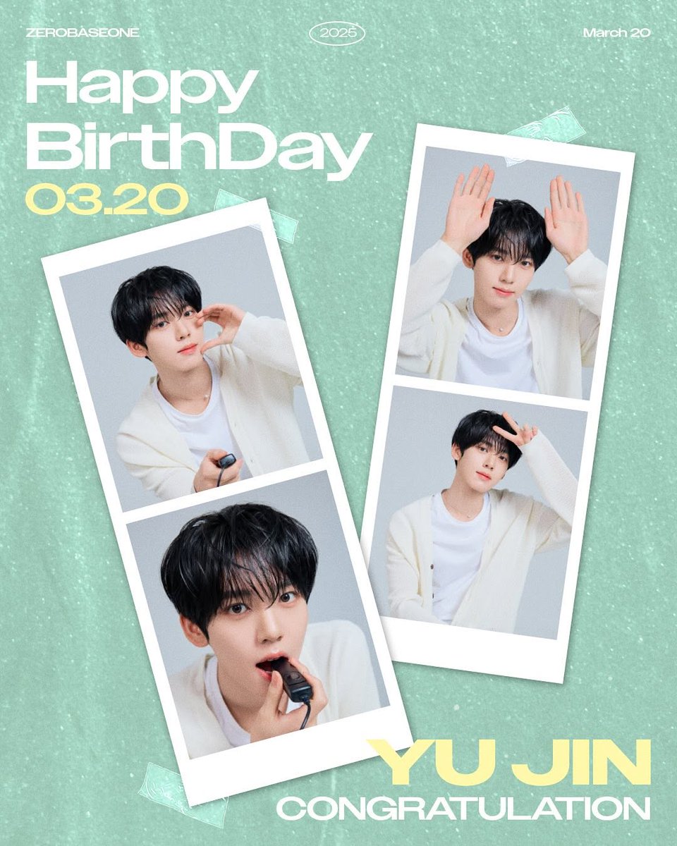 As the spring breeze blew, he came into the world bringing beauty like flowers blooming under the bright blue sky, the world rejoiced for him. Blessed with the happiest nineteen years, he is Han Yujin.