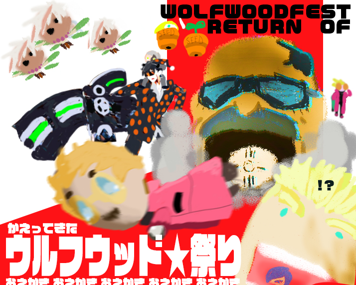 TRIGUN STARGAZE 新ティザー、
明日の STAMPEDE 展、
さらに内藤先生がスタンピードウルフウッドを描いてくださり、堪らず「ウルフウッドお絵かき祭り」を開催します！

オレンジからは数日間に分けてスタッフによるイラストを投稿してゆきます！ 
#TRIGUN #ウルフウッド祭り #WOLFWOODFEST