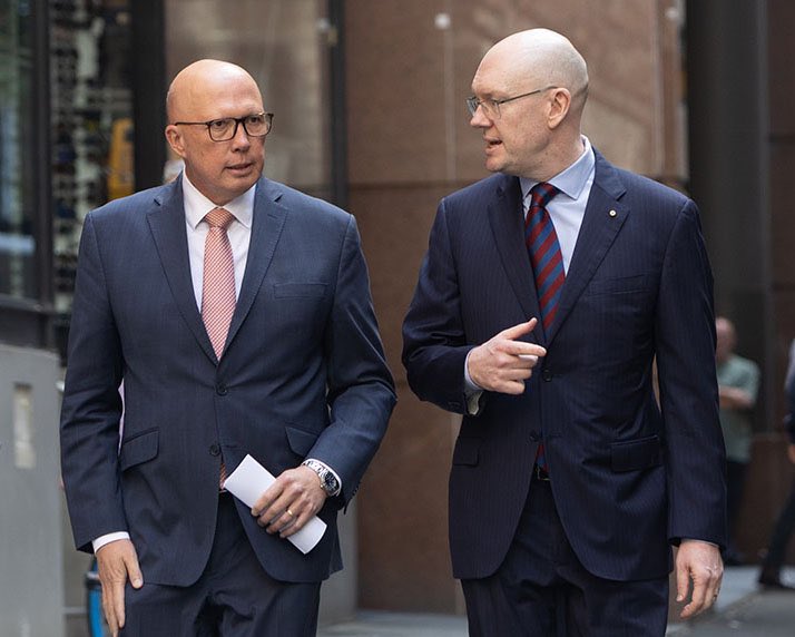 Thank you to <a href="/PeterDutton_MP/">Peter Dutton</a> for giving his first major foreign policy speech as Opposition Leader to the <a href="/LowyInstitute/">The Lowy Institute</a> today. 

The video of Mr Dutton’s remarks, and our conversation afterwards, is available here: 

🎥 resources.lowyinstitute.org/docs/lowy-inst…