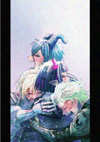 #twstファンアート明け方、快晴※7章ネタバレ 流血 