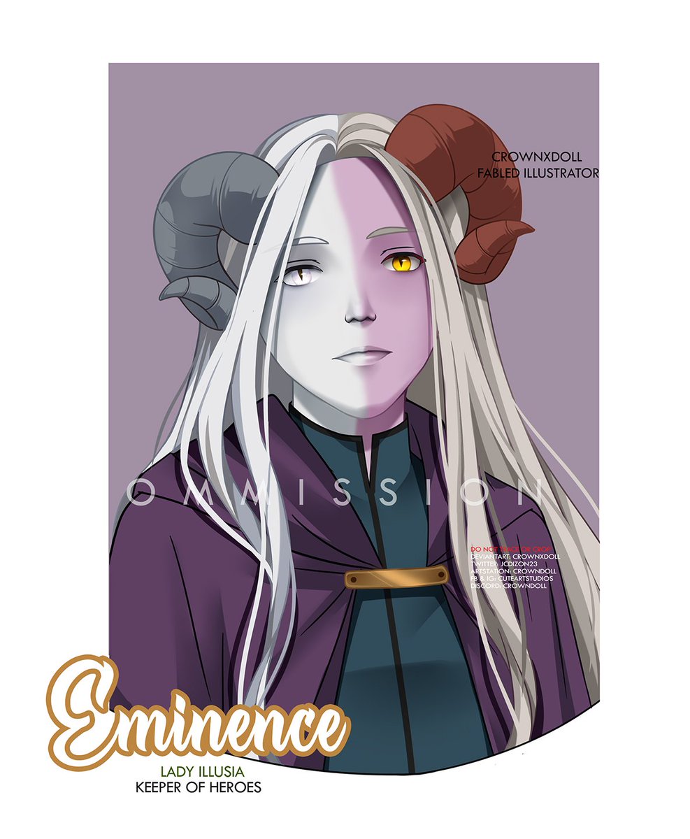 jcdizon23's tweet photo. Another Bust up commissions for lady illusia on discord.
Thank you so much!😊

#commissionsopen #commissionart #fantasy #digitalart https://t.co/z0jx5zO6PX