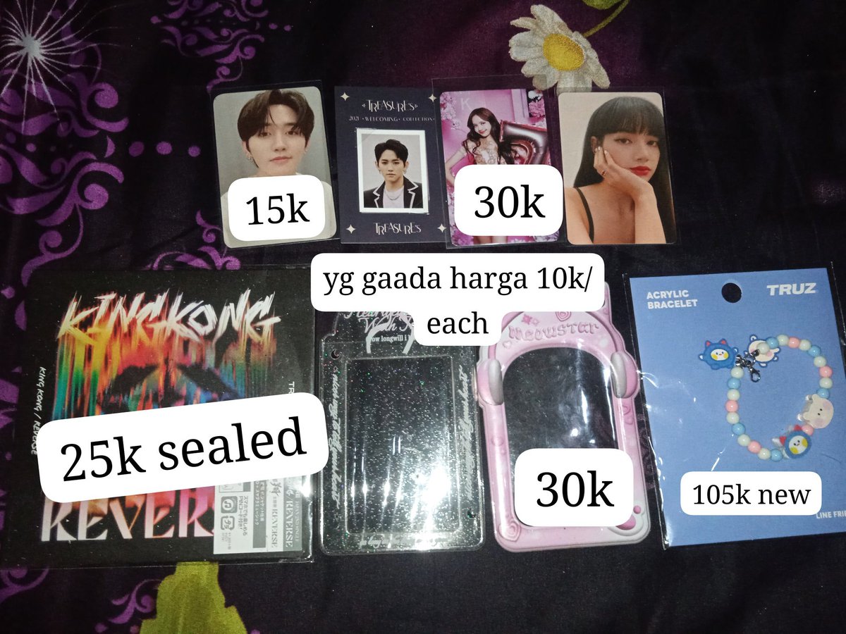 sbtsalni's tweet image. help rt &amp;amp; like

╰  WTS want to sell 
 . ݁𖦹 treasure photocard cahol keychain tumblr aab treasure , ikon, bp, aab truz

✅️ take all only/satuan take all ada harga khusus ya
🍊 CO by shopee 
🏠 surakarta - solo
🍿 exc adm shopee

t. aab treasure tumblr- haruto - park jeongwoo