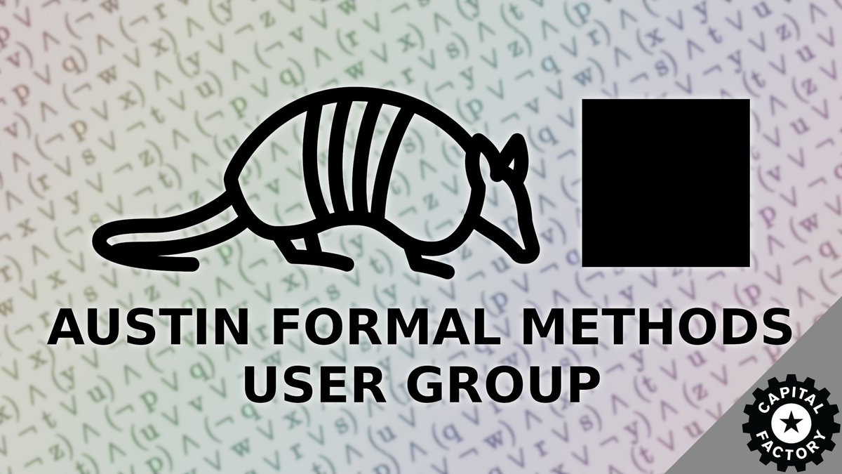 proidiot's tweet image. Ever wondered what's so hard about NP-Complete? Come to the Austin Formal Methods Meetup next Wednesday at Capital Factory to discuss Boolean Satisfiability and SAT Solvers! meetup.com/austin-formal-…