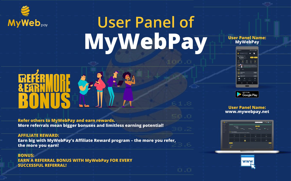 myweb_pay's tweet photo. Invite. Share. Earn Rewards!

More Referrals = Bigger Rewards! Start sharing now and boost your crypto earnings with MyWeb Pay.

#MyWebPay #ReferralProgram #CryptoRewards #EarnCrypto https://t.co/GQoAwEL3iz