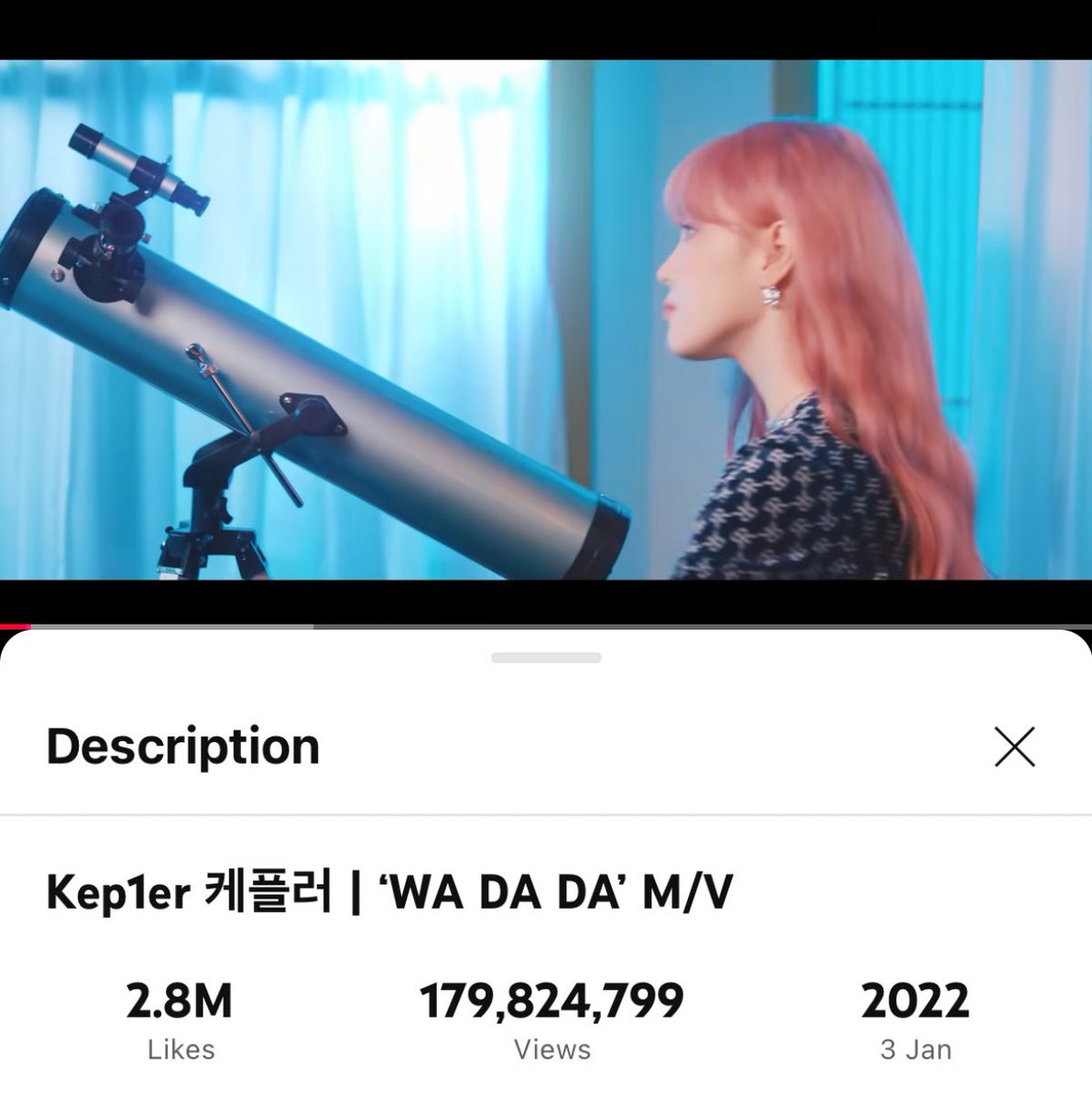 StreamsKep1er's tweet photo. ‘WA DA DA’ is less than 200K Views from accumulating 180 MILLION Views on YouTube!
🔗 https://t.co/T3tHgZJrrh
#Kep1er #케플러 #ケプラー
#WADADA #FIRST_IMPACT https://t.co/CsseuCvKke
