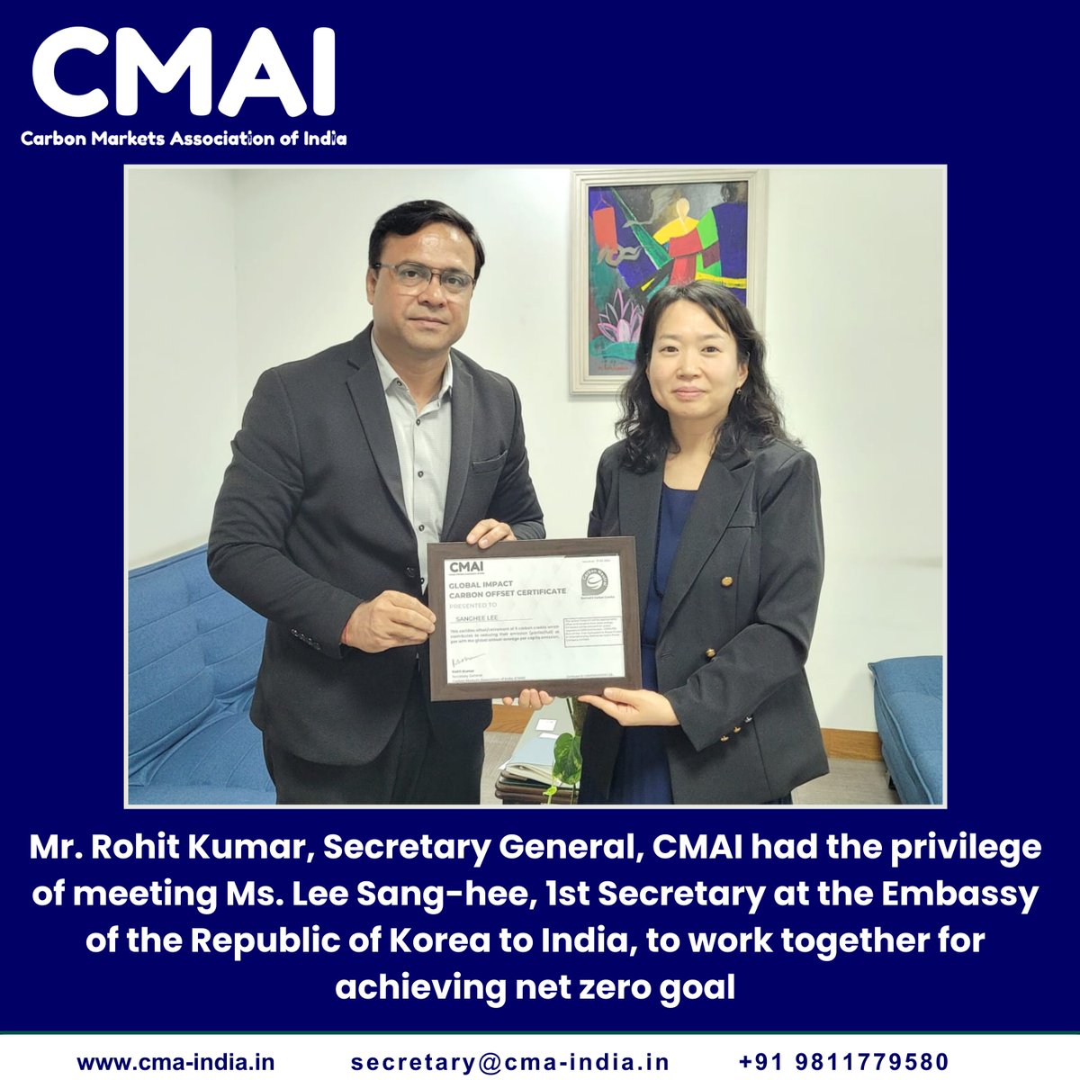 Carbon Markets Association of India tweet media