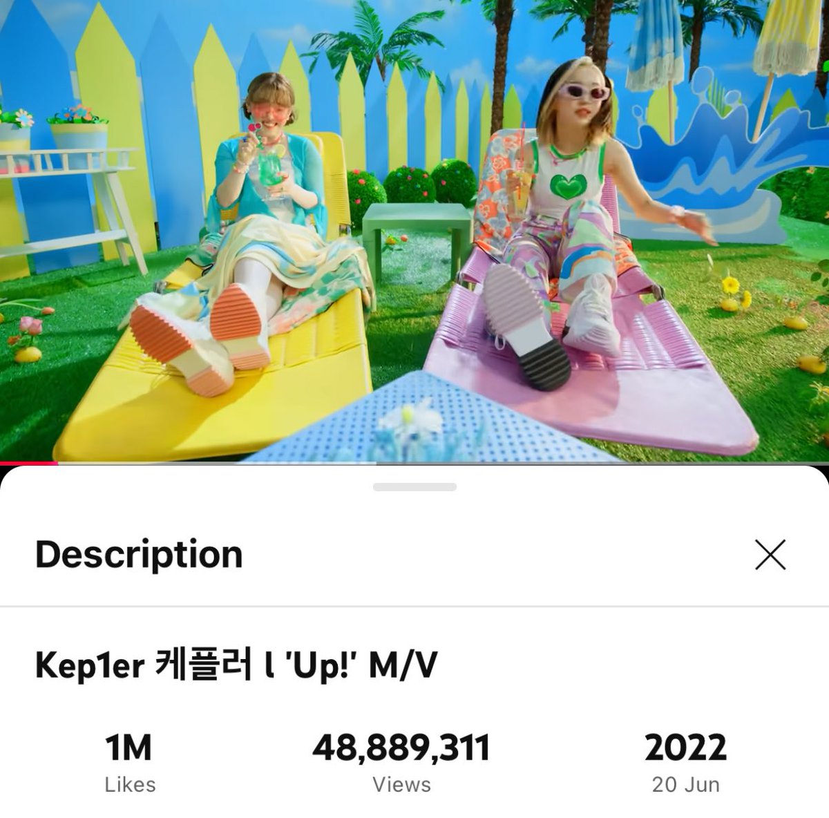 StreamsKep1er's tweet photo. ‘Up!’ MV is less than 120K from reaching 49 MILLION Views on YouTube!
🔗 https://t.co/JJaXZUXW3P
#Up #DOUBLAST
#Kep1er #케플러 #ケプラー https://t.co/lkX5zgg3Vn