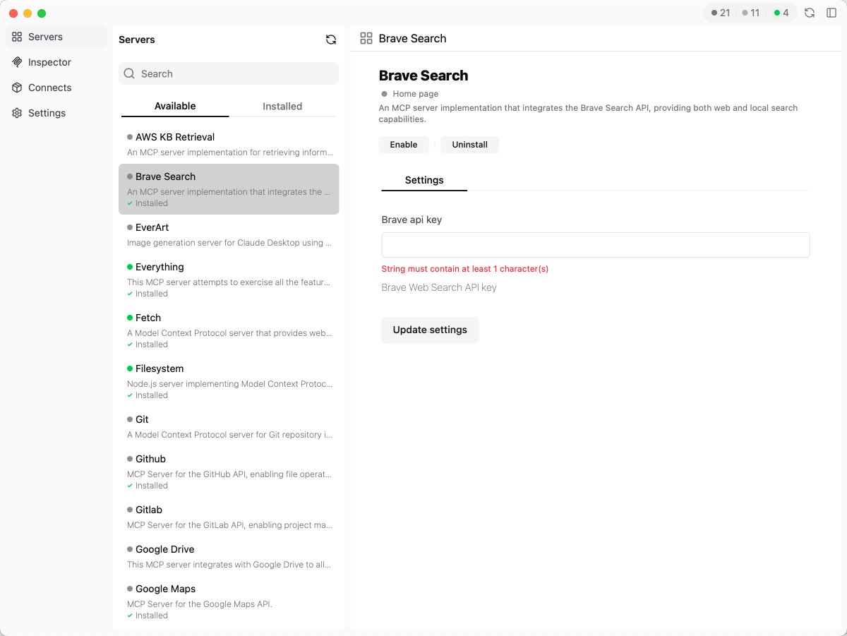 Get MCP services with just a few clicks getmcp.cc