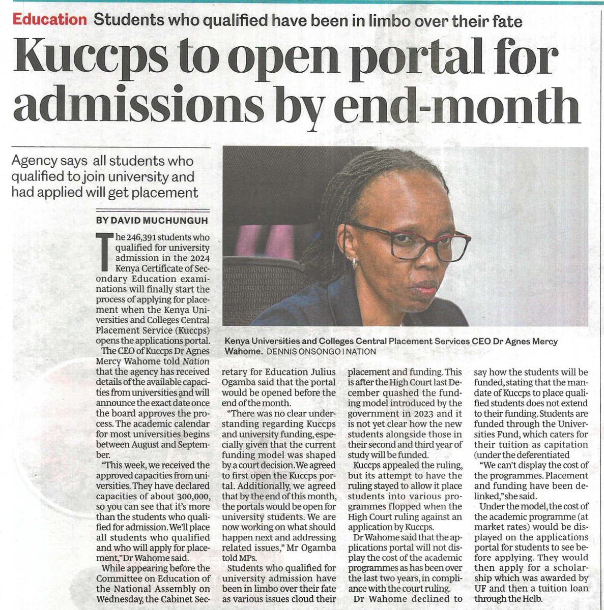 KUCCPS_Official's tweet photo. Keep it here for updates. https://t.co/M2GmIUcnzQ
