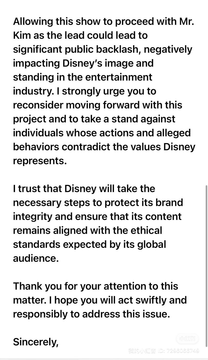 mons_insta's tweet photo. @DisneyStudios @DisneyPlus @DisneyPlusKR open letter to Disney https://t.co/8OMou1PKMt