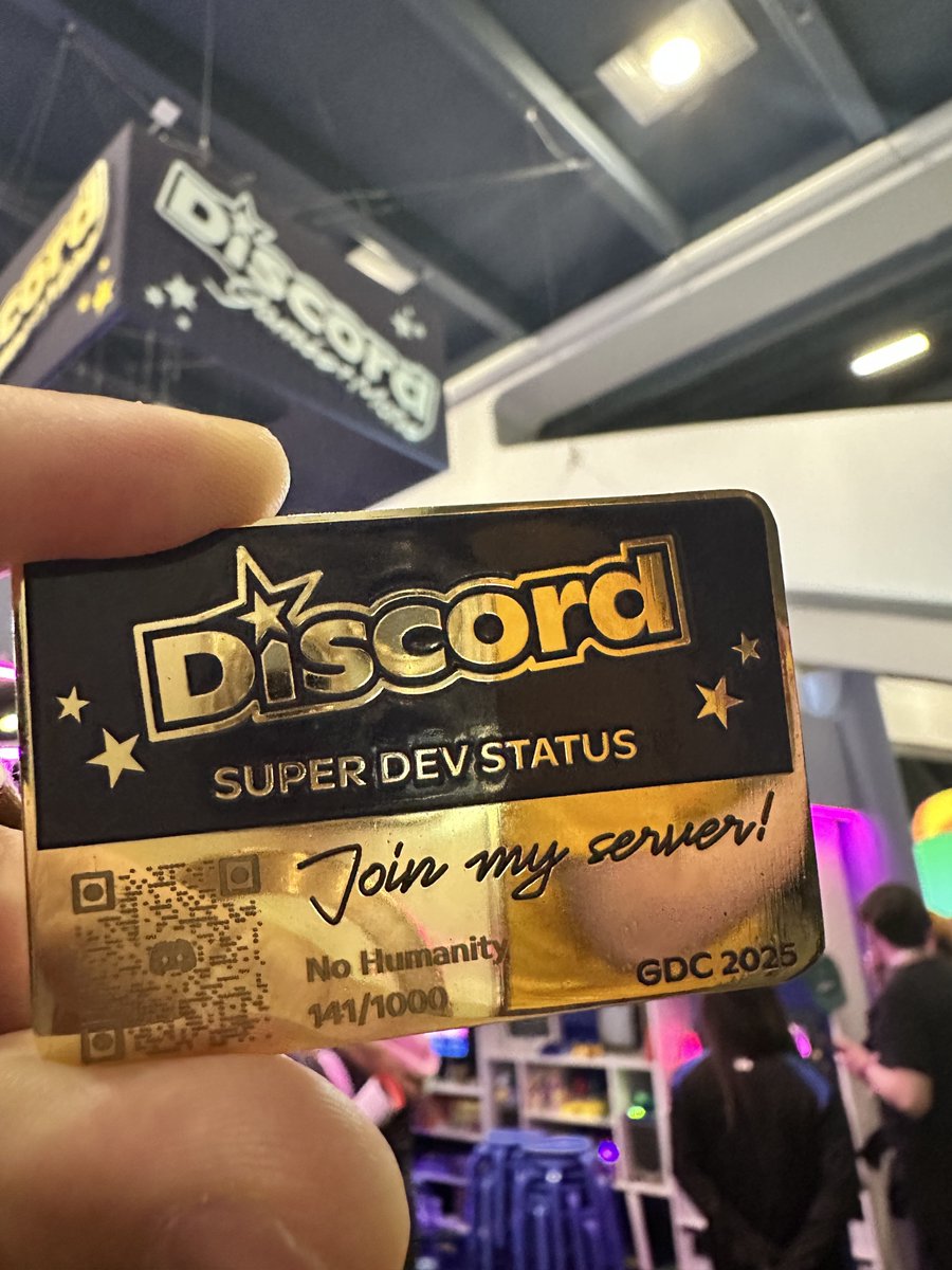 #nohumanity discord just earned the super dev status ❤️ 🔥 🔥
​
------

#InternShip #InternShipGame #SweatyChairStudio #IndieGame #Steam #GameDev #GameDevelopment