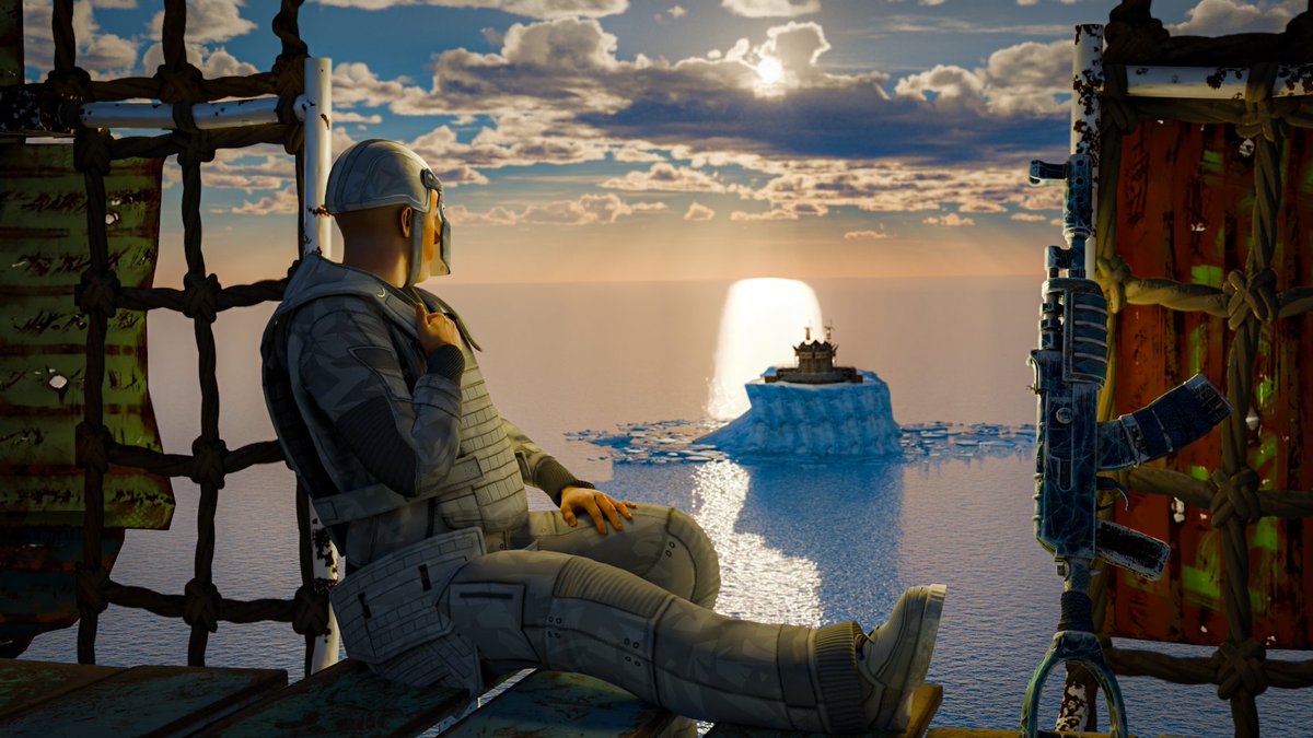 3DJayDesigns's tweet photo. Just finished remaking a render i was making for @slethion i think it turned out great for just a simple wallpaper or somthing and i really love it#rust #gaming #playrust #rustgame #rust3d #RustGiveaways #rustclips https://t.co/QC6Dz8bEx1