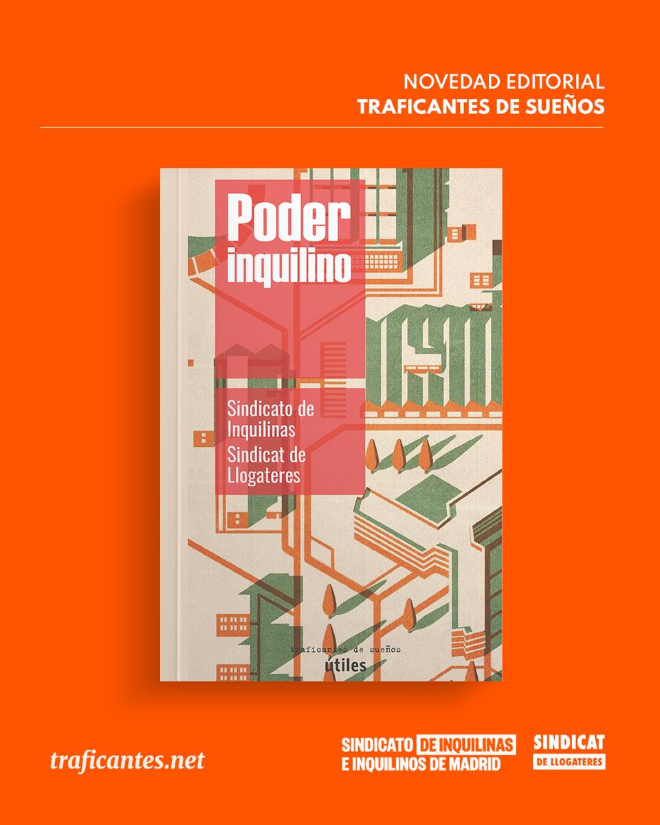 1. 🔥Ya está aquí Poder Inquilino‼️

En este libro analizamos cómo funciona el rentismo y cómo el alquiler nos empobrece.

Pero también explicamos que nos podemos organizar, pasar a la ofensiva y desobedecer a los caseros.

Un manual de organización inquilina hacia la huelga 🧵