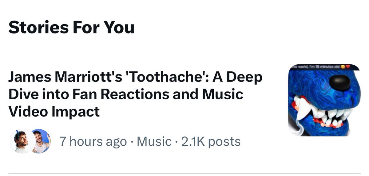 JamesMarriottYT's tweet image. Also so cool waking up to this again, thank you #Toothache