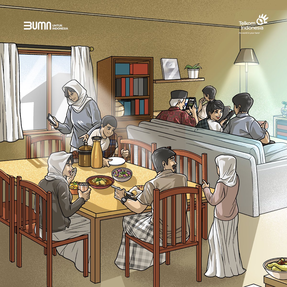 #SobatTelkom, saatnya #QuizKamisDigimin nih! Di bulan yang penuh berkah ini, Digimin hadir dengan #QuizKamisDigimin spesial seri Ramadan selama 4 minggu ini dengan hadiah saldo LinkAja senilai total Rp10.000.000 untuk 100 orang pemenang. 

Pertanyaan minggu ini: Pada jam berapa