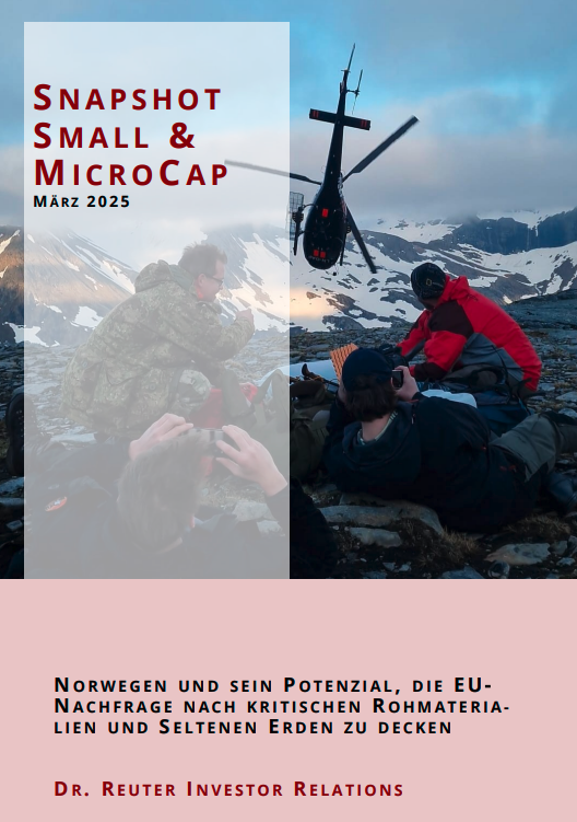 Kuniko’s featured in the latest Snapshot Small &amp; Microcap, March 25 – “Norway and its potential to meet EU demand for critical materials and rare earths”. [German Publication]
🔗  Read full article here small-microcap.eu/wp-content/upl…
<a href="/cap_investment/">Small- & Micro Cap Investment</a>  
#miningexploration #mining