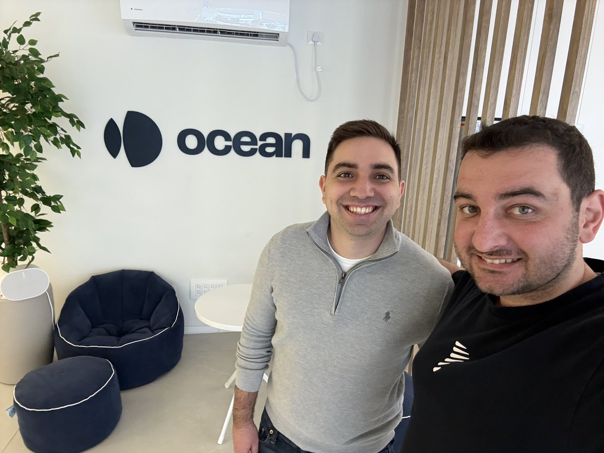 Great to see you again dear <a href="/oran_moyal/">Oran Moyal</a> 🌊  for a proper #CyberSelfie ❤️
Keep on doing amazing things with #OceanSecurity 
#TPCRM #CTO <a href="/panorays/">Panorays</a>