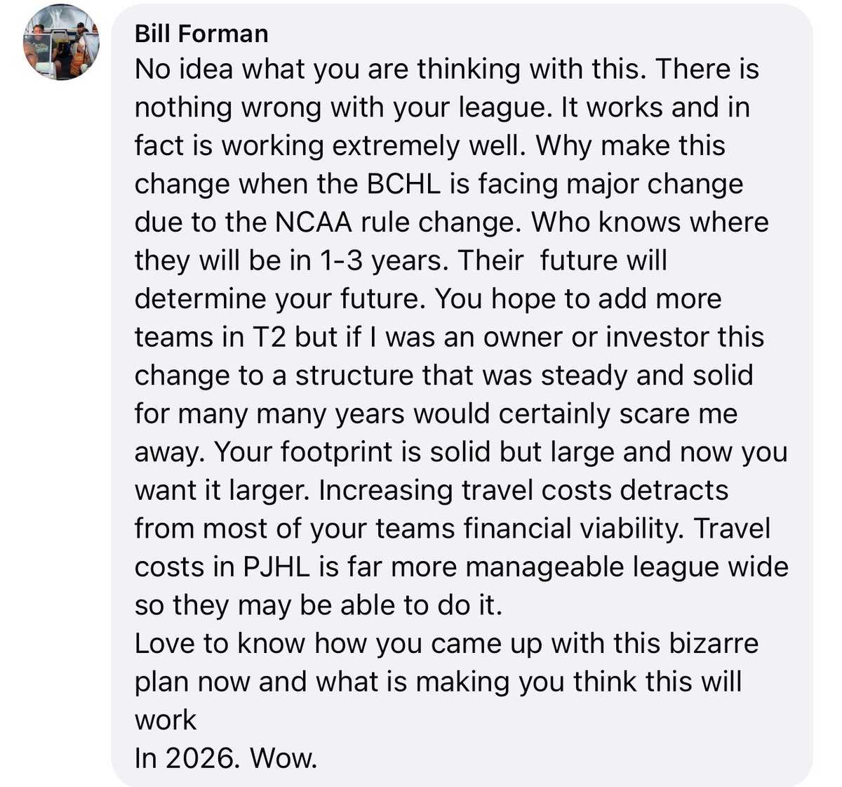 KijhlS's tweet image. The sniper is not one person it’s everybody 🎯 

This comment came straight from the league’s own Facebook page.