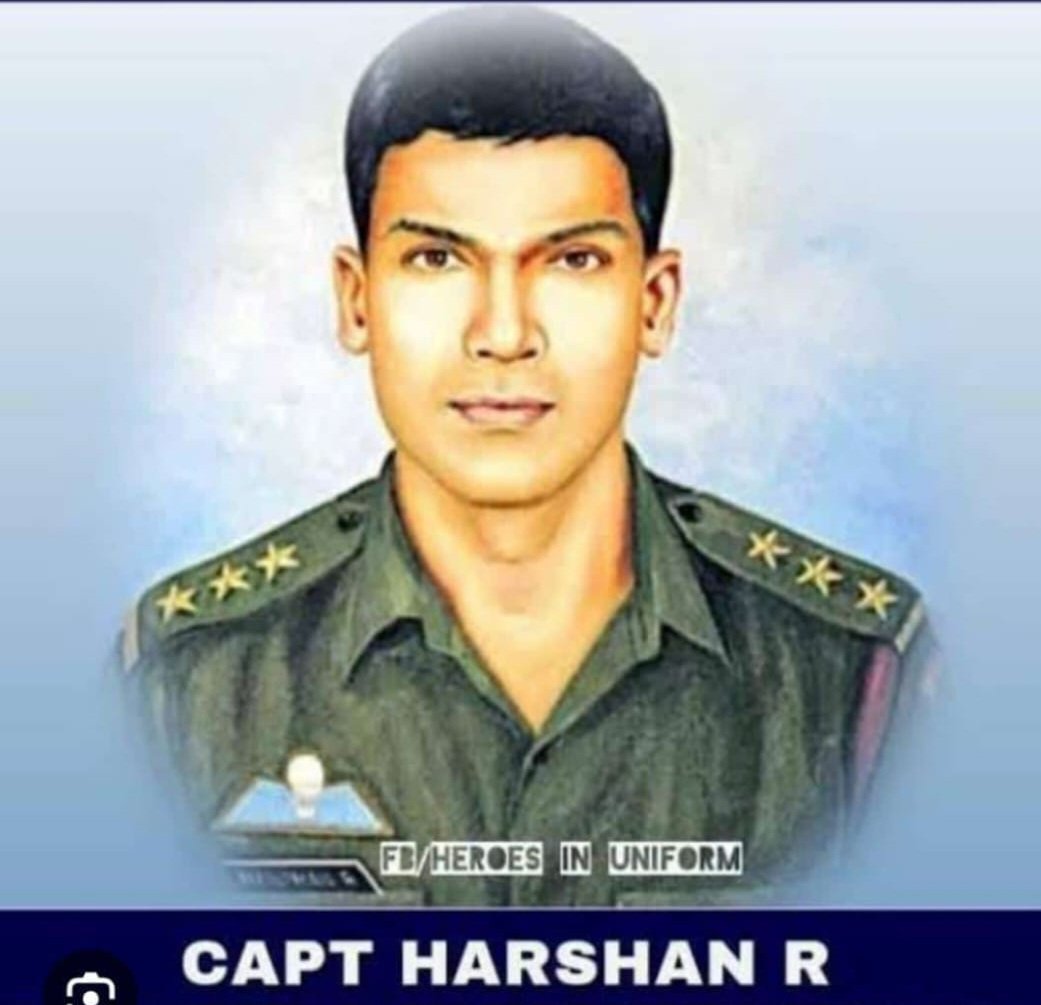silent_musing's tweet photo. Remembering Capt Harshan. He made the Supreme Sacrifice on this day in 2007. Will always be remembered as a role model for Special Forces and Indian Army. https://t.co/CCA7Bl2Cao