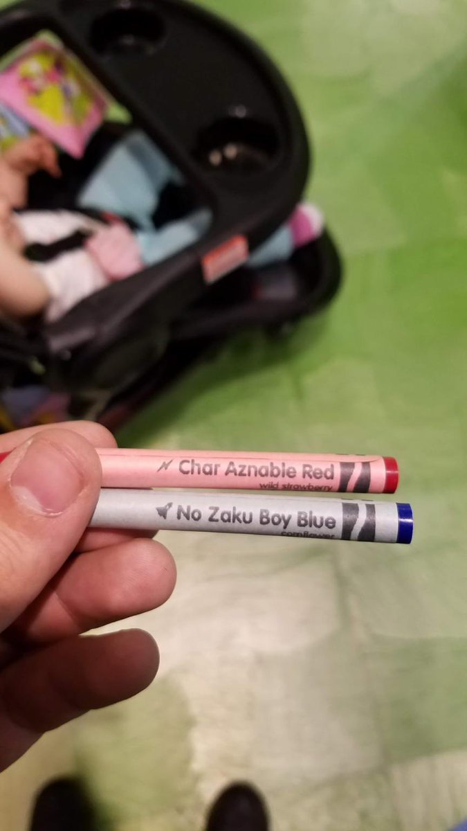 GundamBro's tweet photo. Made @ Crayola Factory

📸: the_fox_hunt (r/Gundam)

#Gundam https://t.co/MMfjnT8Fks