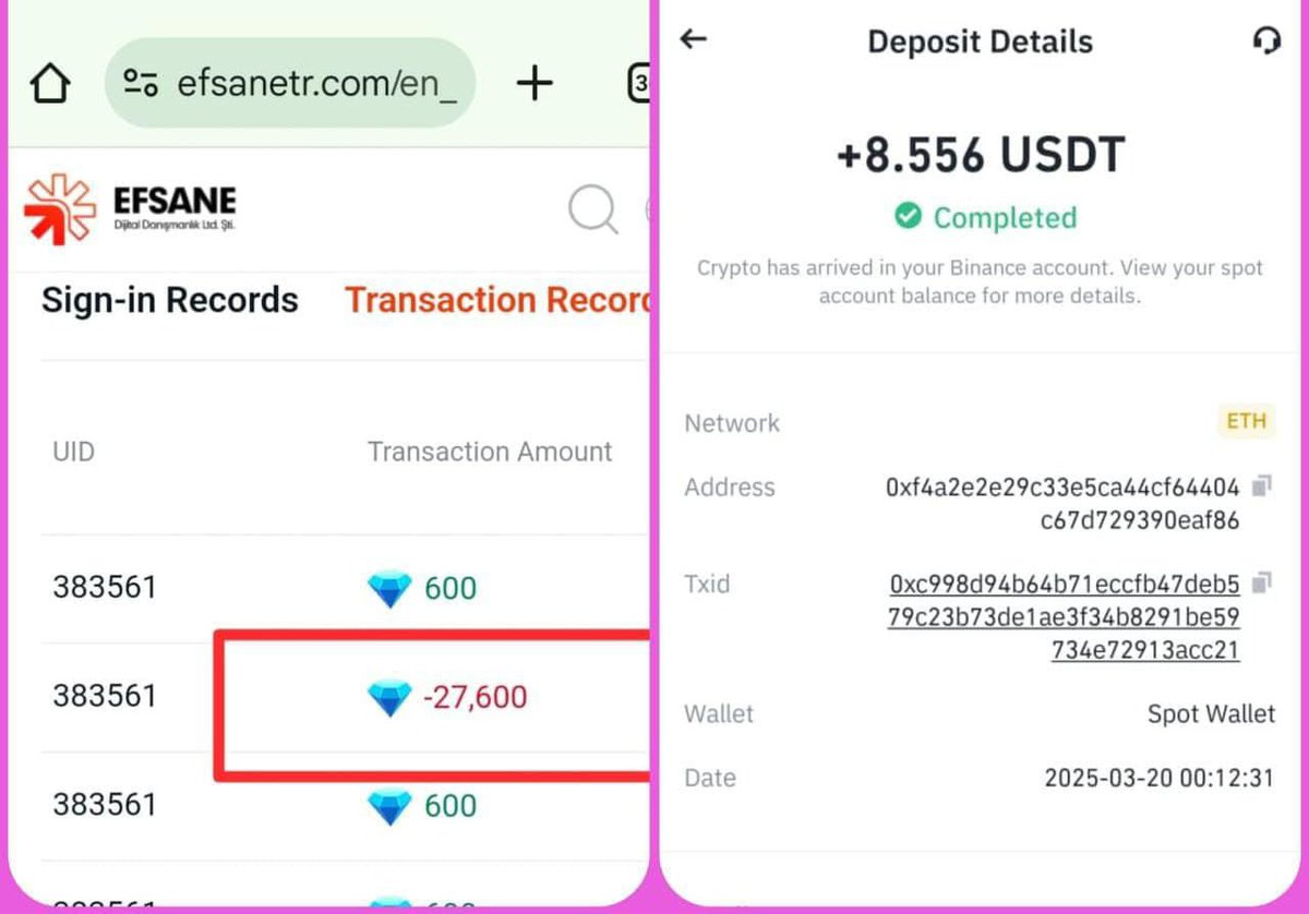 nndesigners's tweet photo. Thanks i received my first withdrawal 

Its new and working so joined fast 

#CryptoPump 
#efsane https://t.co/yr7Ai413jv