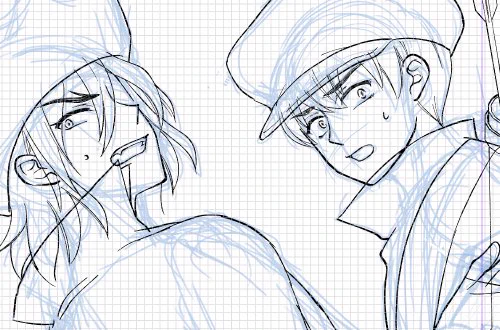 イイ顔が描けた気がする
7月の怪談本です 