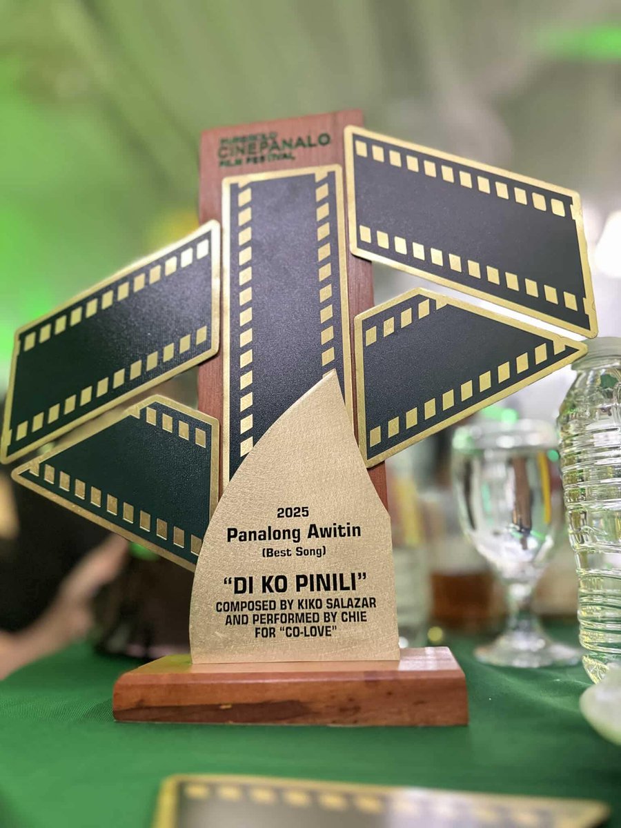 A huge congratulations to <a href="/oldschoolrec/">oldschoolrecords</a> artist <a href="/aguilararchie04/">Chie</a> for winning 'Best Theme Song,' entitled 'Di Ko Pinili,' composed by <a href="/kikxsalazar/">KIKX</a> for the film 'Co-Love' at the Awards Night of the 2025 Puregold CinePanalo Film Festival last night, March 19!🏆

We couldn't have been