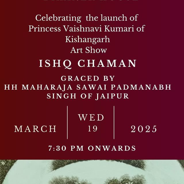 Thank you Anshu Khanna for yet another exquisite evening at Bikaner House!