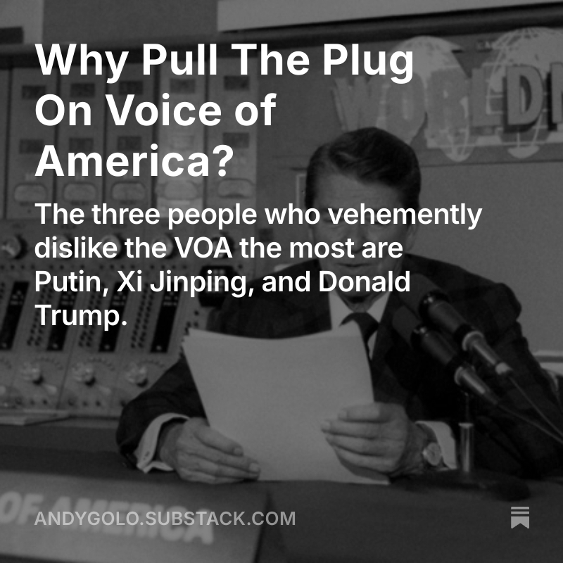 idigcreative's tweet photo. Why Pull The Plug On Voice of America? https://t.co/IJfQhjeNbN https://t.co/WtOTKwn2Yg