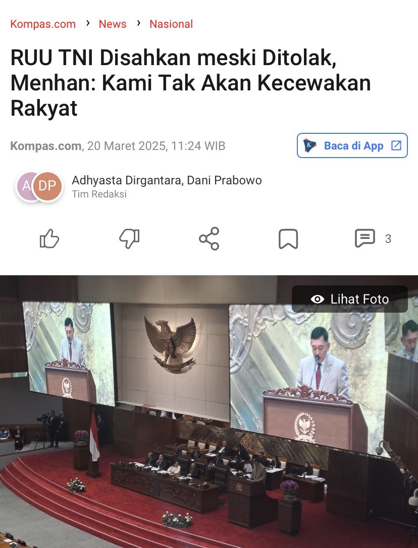 serius dia masih sanggup ngomong gini?