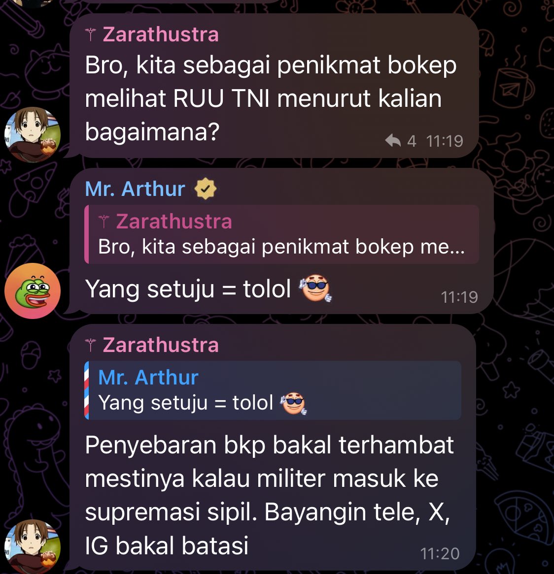 Lostinrecord's tweet photo. Tolak RUU TNI https://t.co/m7zd9lSVzg