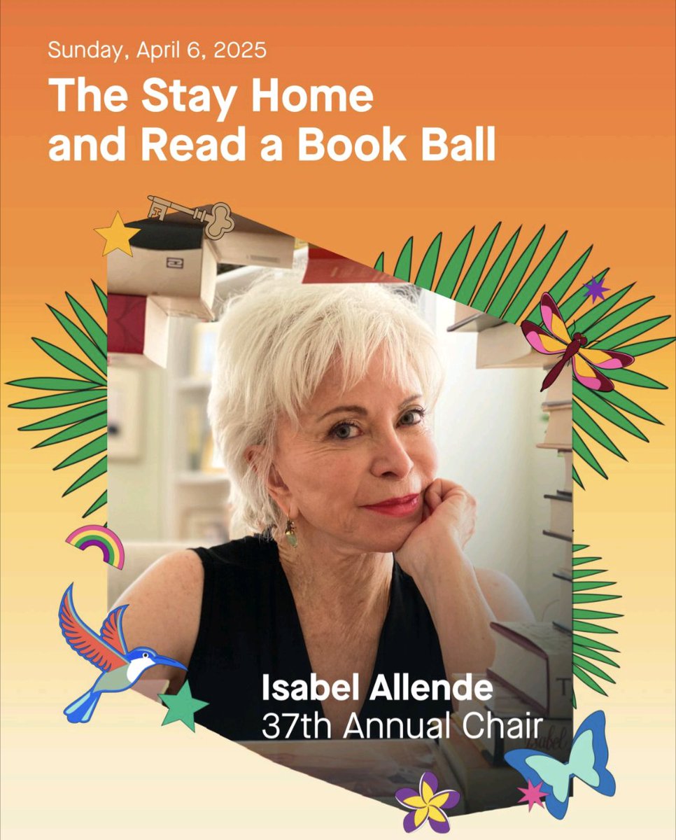 MellyKham's tweet photo. @LibraryFoundLA is bringing back the much-anticipated Stay Home and Read a Book Ball - a unique and cozy fundraiser that supports @LAPublicLibrary. And guess what?! Isabel Allende is the Chair this year! 
https://t.co/oZtoW3FSWc 

#LFLABookBall #IsabelAllende #LibraryLove https://t.co/bcHLU1gk4B