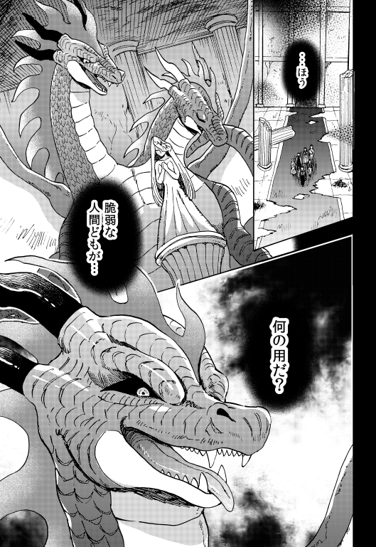 #治癒なぜ のキャラ紹介です!
★ウロボロス★
世界中の魔物を増やし続ける、闇のモンスター。クラウスたちが倒そうとしている存在。2つ首にはなにか秘密が…?