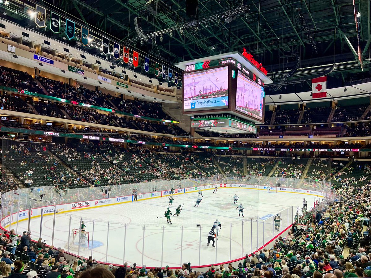 WaterfowlDoxies's tweet photo. A hockey game that doesn’t start until 8:30 pm on a school night? 🏒🥅 Only because it’s our anniversary & my 2 favorite teams! #Wild #Kraken #TwentyOneYears https://t.co/UksdF0uIWN