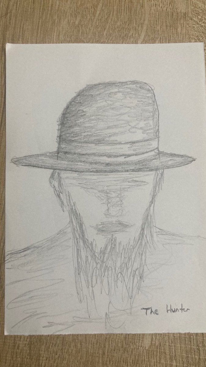 aaa_ozge's tweet photo. “my hunter” #myartwork https://t.co/rdotramPHe