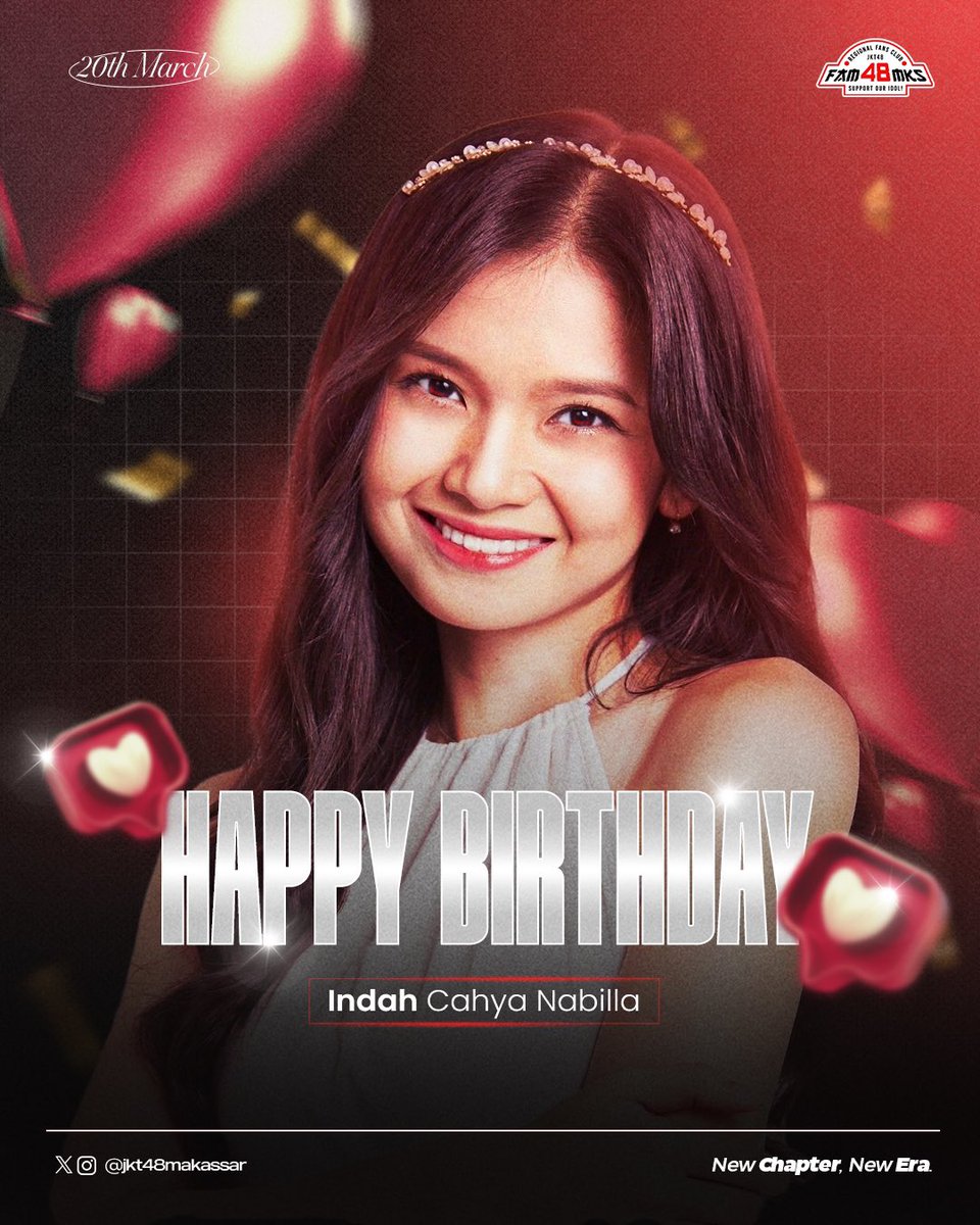 Happy birthday mommy <a href="/C_IndahJKT48/">Indah Cahya</a> semoga panjang umur dan sehat selalu yahhhh, semoga di tahun ini apa yang ingin di capai tercapai yah #IndahPrettyRoom
#24TahunTerindah