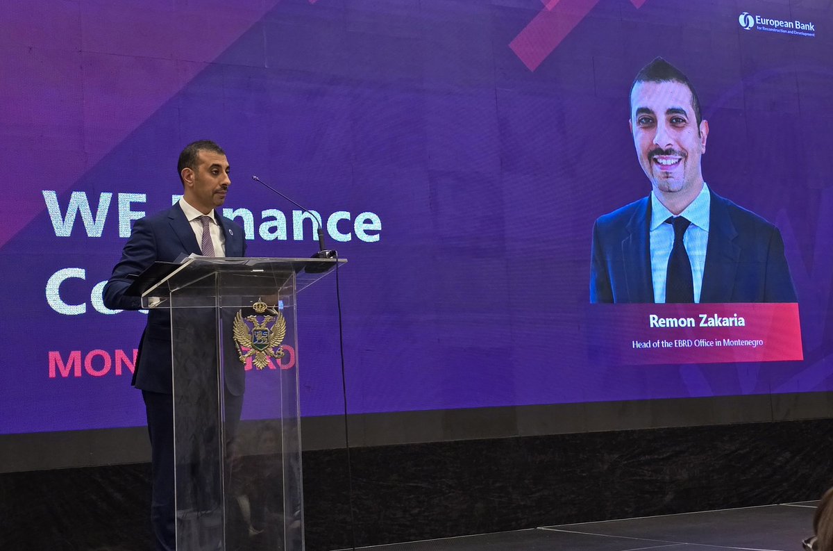 We at <a href="/EBRD/">The EBRD</a> consider that women are key agents of change. With the launch of #WEFinanceCode in #MNE the country sets an important example for the region <a href="/Remo_Zakaria/">Remon Zakaria</a>