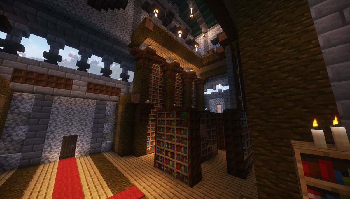 clef_studioO's tweet photo. エンチャントできる図書館作りました!

【#minecraft】古代都市哨戒班【13マス目】
https://t.co/FpnJ0olUZ7 https://t.co/ta97qg4vYD