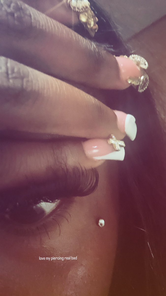 fleenese's tweet photo. this the best piercing to get 🤣💯 https://t.co/5utZYLSGmg
