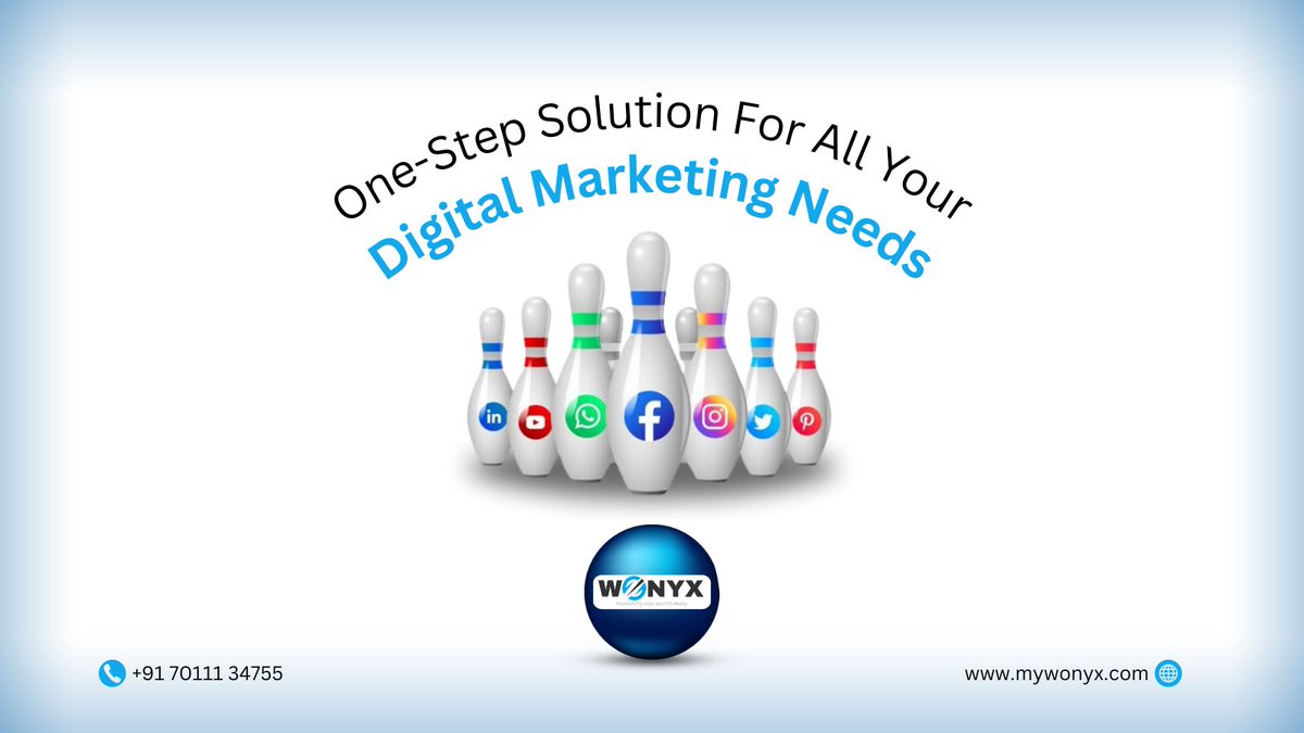 WonyxItsolution's tweet image. Elevate Your Brand with #WonyxITSolutions! 🚀
Tired of the same old #marketing tricks? We offer out-of-the-box, result-driven solutions for all your #digital problems!
DM us today!
mywonyx.com | +91 70111 34755
.
.
.
#CreativeSolutions #DigitalMarketingExperts