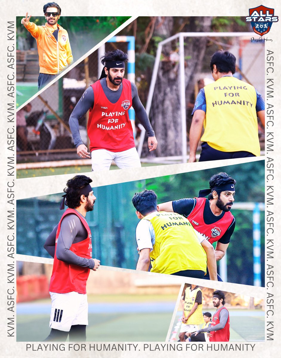 Fuelled by Passion, Driven by Purpose! 🔥💪
On the pitch, we give our all—not just for the game, but for a greater cause! ⚡⚽

#AllStarsFootballClub #PlayingWithPassion #KaranVeerMehra #SoccerLife #CelebrityFootball #PlayingForHumanity #FootballFever #ThursdayMood #ThursdayVibes