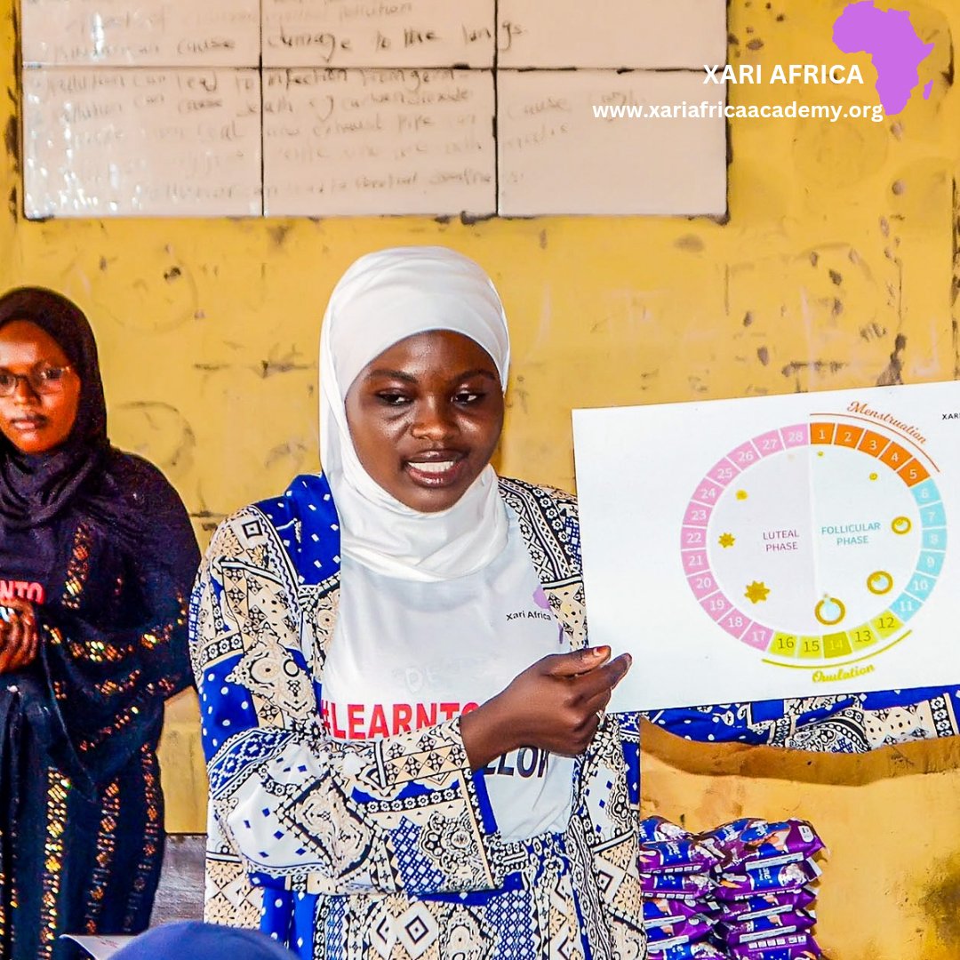In the remote corners of rural Kaduna, XariAfrica's #LearnToShare fellow, Fatima, is teaching girls to track their menstrual cycles—many for the first time ever. This is the ripple effect we envisioned when we created the fellowship. Each one can reach one when #YouthLeadsTheWay