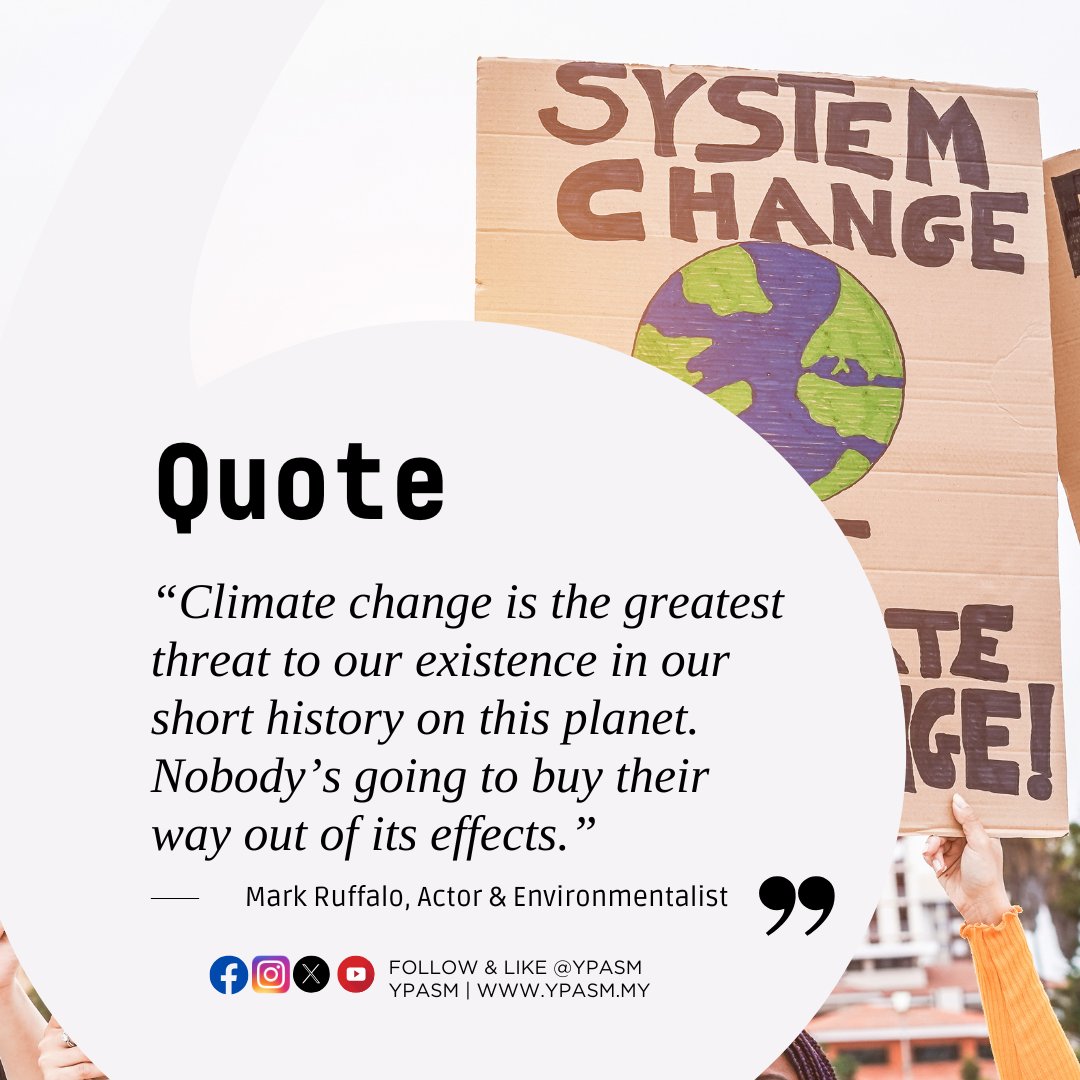 Quote for today !

#ClimateAction #SaveOurPlanet #ClimateCrisis #ActNow #NoPlanetB