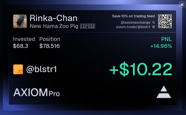 blsttr's tweet photo. Day 5 of the 0.1 to 10 SOL Challenge
📈 PnL: +0.141 SOL
💰 Total SOL: 0.88
Taking it slow tonight—focusing only on new pairs or high-volume trades.

#trading #memecoin #trade #crypto https://t.co/NgeGEPsHkJ