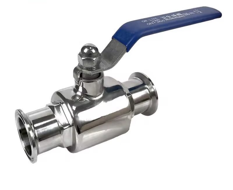 li1099070629's tweet image. #Aohoy Food Grade Stainless Steel #304 316 Sanitary Tri Clamp Triclamp Manual #Ferrule Ball Valve
