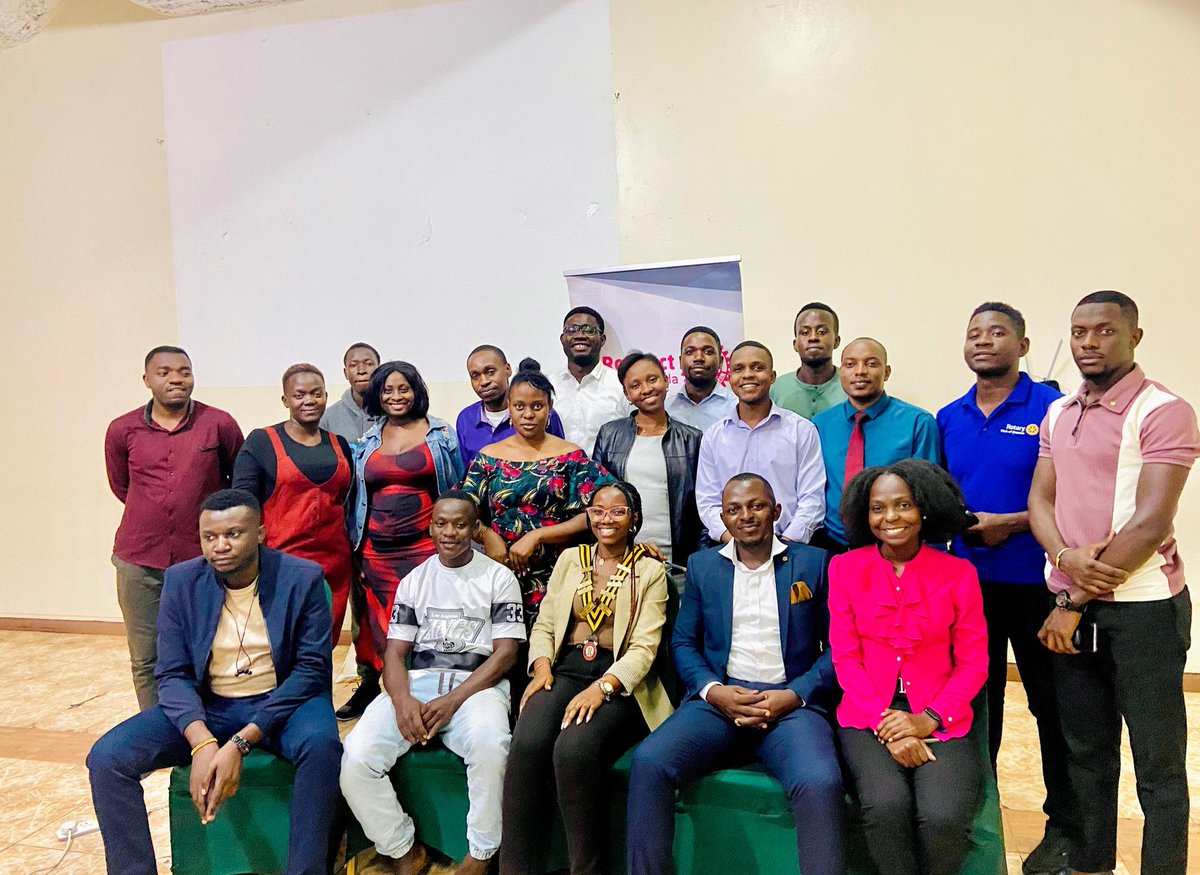 Rotaract Ntinda (@rctntinda) on Twitter photo Sending out our gratitude to our wonderful speak,,, the very interesting and engaging topic, the visiting clubs <a href="/rctmusical/">Rotaract Kampala North Musical</a> <a href="/rctnaalya/">Rotaract Naalya #TheChefs 🍽</a> <a href="/rctkwest/">Rotaract Club of Kampala West</a> <a href="/RotaractKlaCity/">Rotaract Club of Kampala City</a> @rctgayaza thank you for sending representatives and all the club members ..see you next week!!
#ntindawednesdays Sending out our gratitude to our wonderful speak,,, the very interesting and engaging topic, the visiting clubs <a href="/rctmusical/">Rotaract Kampala North Musical</a> <a href="/rctnaalya/">Rotaract Naalya #TheChefs 🍽</a> <a href="/rctkwest/">Rotaract Club of Kampala West</a> <a href="/RotaractKlaCity/">Rotaract Club of Kampala City</a> @rctgayaza thank you for sending representatives and all the club members ..see you next week!!
#ntindawednesdays