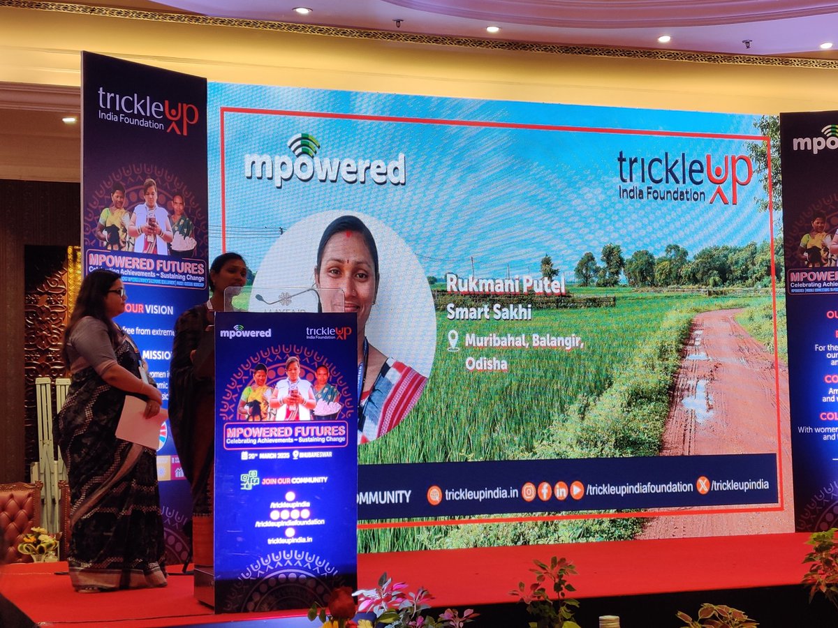 @patrajyotiraj🌳 (@patrajyotiraj) on Twitter photo #Technology is a great enabler of #WomenEconomicEmpowerment #WomenLeadership. Excellent results from #MPowered project among #ultrapoor women in Odisha & Jharkhand by <a href="/trickleuporg/">Trickle Up</a>, supported by <a href="/tata_comm/">Tata Communications</a> #WomenLedDevelopment <a href="/mission_shakti/">Mission Shakti</a> <a href="/NITIAayog/">NITI Aayog</a> #Technology is a great enabler of #WomenEconomicEmpowerment #WomenLeadership. Excellent results from #MPowered project among #ultrapoor women in Odisha & Jharkhand by <a href="/trickleuporg/">Trickle Up</a>, supported by <a href="/tata_comm/">Tata Communications</a> #WomenLedDevelopment <a href="/mission_shakti/">Mission Shakti</a> <a href="/NITIAayog/">NITI Aayog</a>